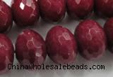 CCN1358 15.5 inches 13*18mm faceted rondelle candy jade beads