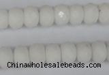 CCN150 15.5 inches 8*12mm faceted rondelle candy jade beads