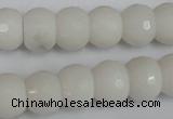 CCN160 15.5 inches 12*16mm faceted rondelle candy jade beads