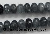 CCN1602 15.5 inches 8*12mm faceted rondelle candy jade beads