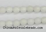 CCN1802 15 inches 8mm faceted round candy jade beads wholesale