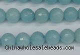 CCN1863 15 inches 10mm faceted round candy jade beads wholesale