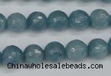 CCN1913 15 inches 10mm faceted round candy jade beads wholesale