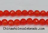 CCN1950 15 inches 4mm faceted round candy jade beads wholesale