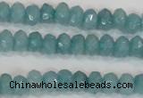 CCN2000 15 inches 3*5mm faceted rondelle candy jade beads wholesale