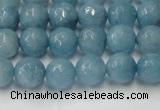 CCN2017 15 inches 8mm faceted round candy jade beads wholesale