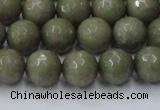 CCN2025 15 inches 10mm faceted round candy jade beads wholesale