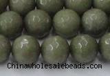 CCN2027 15 inches 14mm faceted round candy jade beads wholesale