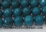 CCN2046 15 inches 10mm faceted round candy jade beads wholesale