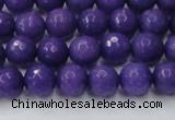 CCN2059 15 inches 8mm faceted round candy jade beads wholesale