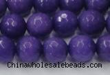 CCN2062 15 inches 14mm faceted round candy jade beads wholesale