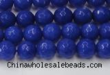 CCN2065 15 inches 6mm faceted round candy jade beads wholesale