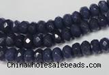 CCN2112 15.5 inches 4*6mm faceted rondelle candy jade beads