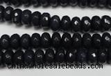 CCN2113 15.5 inches 5*8mm faceted rondelle candy jade beads