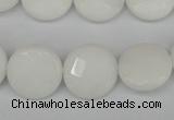 CCN2233 15.5 inches 16mm faceted coin candy jade beads wholesale
