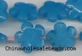 CCN2348 15.5 inches 20mm carved flower candy jade beads wholesale