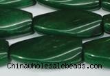CCN2625 15.5 inches 15*30mm twisted rectangle candy jade beads