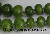 CCN2758 15.5 inches 5*8mm - 12*16mm faceted rondelle candy jade beads