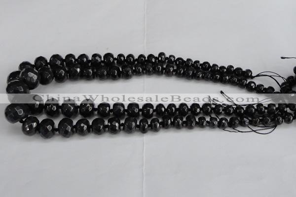 CCN2763 15.5 inches 5*8mm - 12*16mm faceted rondelle candy jade beads