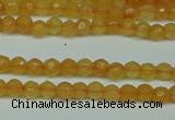 CCN2800 15.5 inches 2mm tiny faceted round candy jade beads