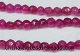 CCN2811 15.5 inches 3mm tiny faceted round candy jade beads