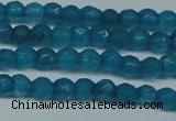 CCN2815 15.5 inches 3mm tiny faceted round candy jade beads