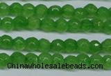CCN2818 15.5 inches 3mm tiny faceted round candy jade beads