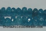 CCN2855 15.5 inches 2*4mm faceted rondelle candy jade beads
