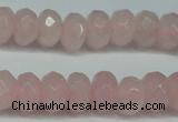 CCN2860 15.5 inches 4*6mm faceted rondelle candy jade beads