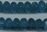 CCN2863 15.5 inches 4*6mm faceted rondelle candy jade beads