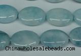 CCN2950 15.5 inches 13*18mm oval candy jade beads wholesale