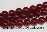 CCN35 15.5 inches 8mm round candy jade beads wholesale