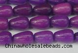 CCN3754 15.5 inches 8*12mm teardrop candy jade beads wholesale