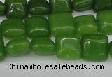 CCN3792 15.5 inches 8*8mm square candy jade beads wholesale