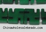 CCN3965 15.5 inches 20*20mm svastika candy jade beads wholesale