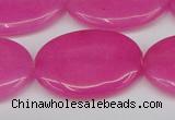 CCN3987 15.5 inches 30*40mm oval candy jade beads wholesale