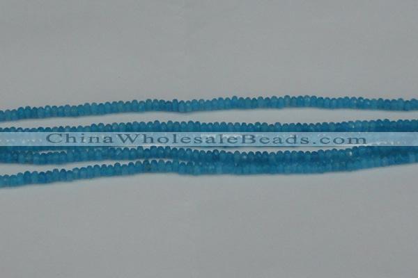CCN4107 15.5 inches 2*4mm faceted rondelle candy jade beads