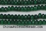 CCN4110 15.5 inches 2*4mm faceted rondelle candy jade beads