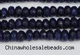 CCN4143 15.5 inches 4*6mm faceted rondelle candy jade beads