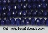 CCN4172 15.5 inches 5*8mm faceted rondelle candy jade beads