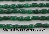 CCN4516 15.5 inches 3*5mm rice candy jade beads wholesale