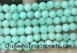 CCN5052 15.5 inches 8mm & 10mm faceted round candy jade beads