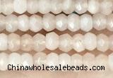 CCN5102 15 inches 3*4mm faceted rondelle candy jade beads