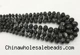 CCN5177 5*8mm - 14*20mm faceted rondelle candy jade graduated beads