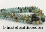 CCN5178 5*8mm - 14*20mm faceted rondelle candy jade graduated beads