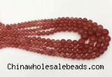 CCN5193 6mm - 14mm round candy jade graduated beads