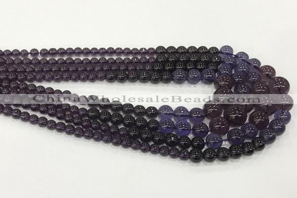 CCN5202 6mm - 14mm round candy jade graduated beads