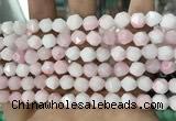 CCN5232 15 inches 8mm faceted nuggets candy jade beads