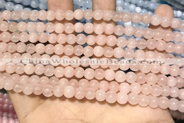 CCN5275 15 inches 6mm round candy jade beads Wholesale
