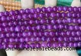 CCN5281 15 inches 6mm round candy jade beads Wholesale